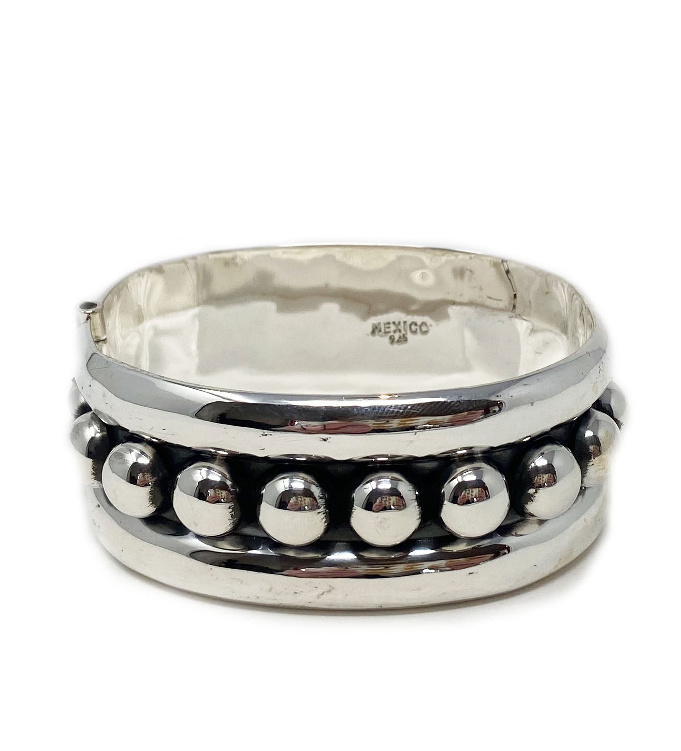 Silver from Mexico: 10mm Hinge Bangle – Ibu Movement
