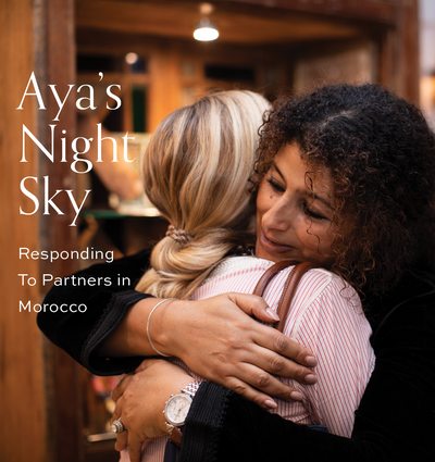 Aya's Night Sky: Responding to Partners in Morocco