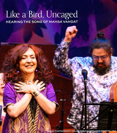 Ibulliance: Like a Bird, Uncaged Hearing the Song of Mahsa Vahdat