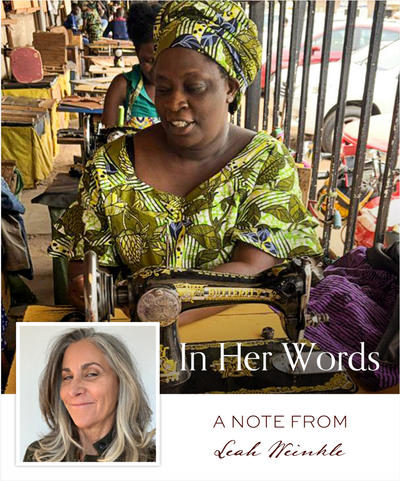 Ibulliance: In Her Words - A Note from Leah Weinkle