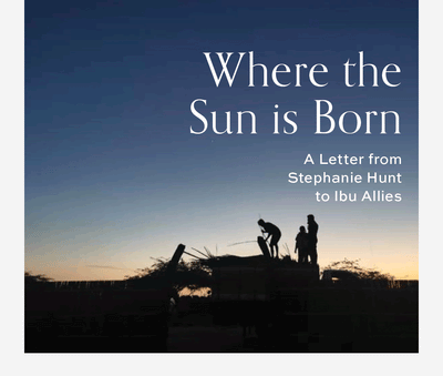 Where the Sun is Born