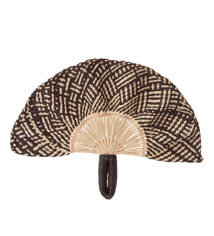Toquilla Flat Hand Fan