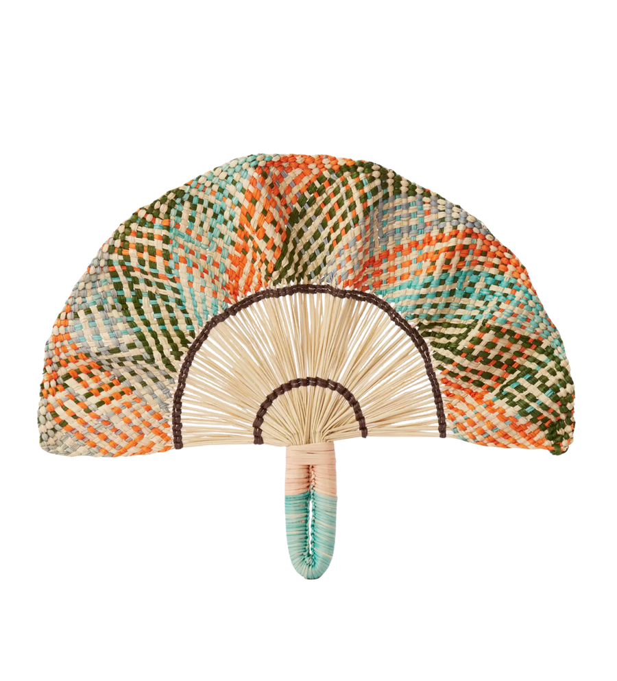 Toquilla Flat Hand Fan