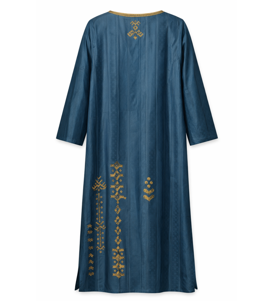 Hassana Hausa Embroidered Caftan