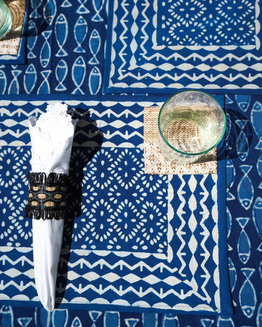Indigo Placemats (Set of two)