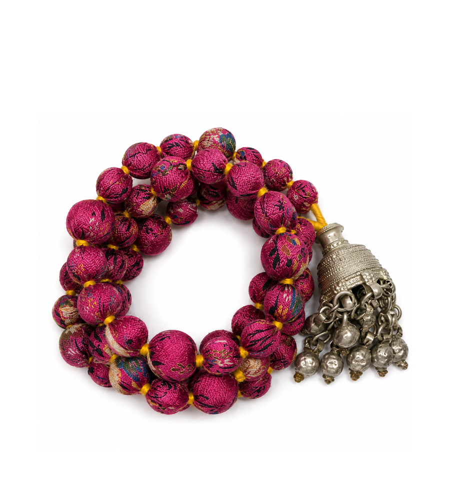 Jhumka Sari Necklace