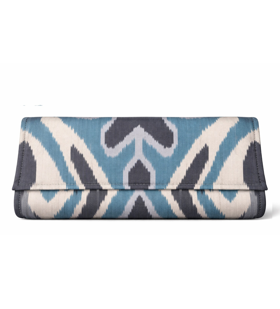 Silk Ikat Clutch