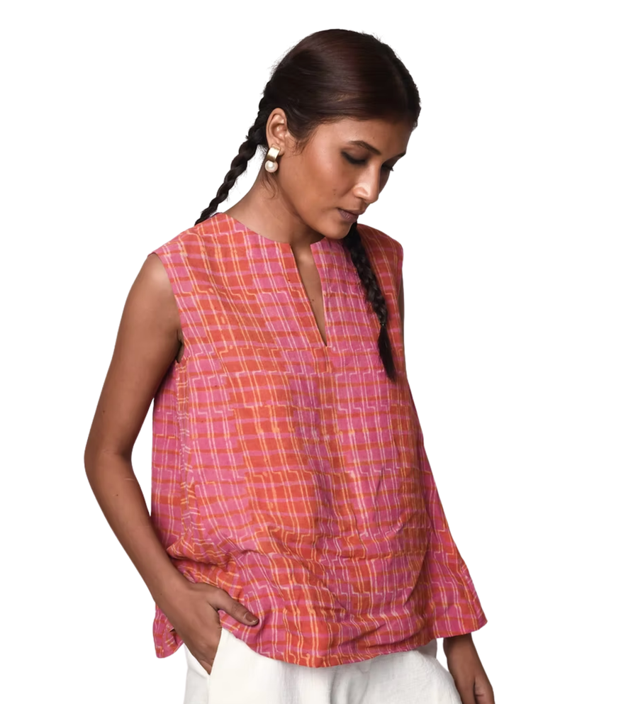 Shreya Linen Tank
