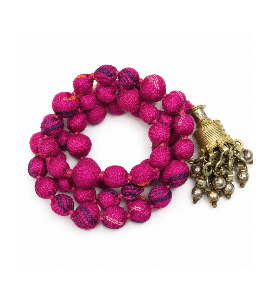 Jhumka Sari Necklace