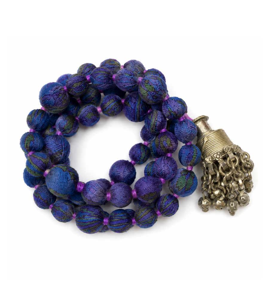 Jhumka Sari Necklace