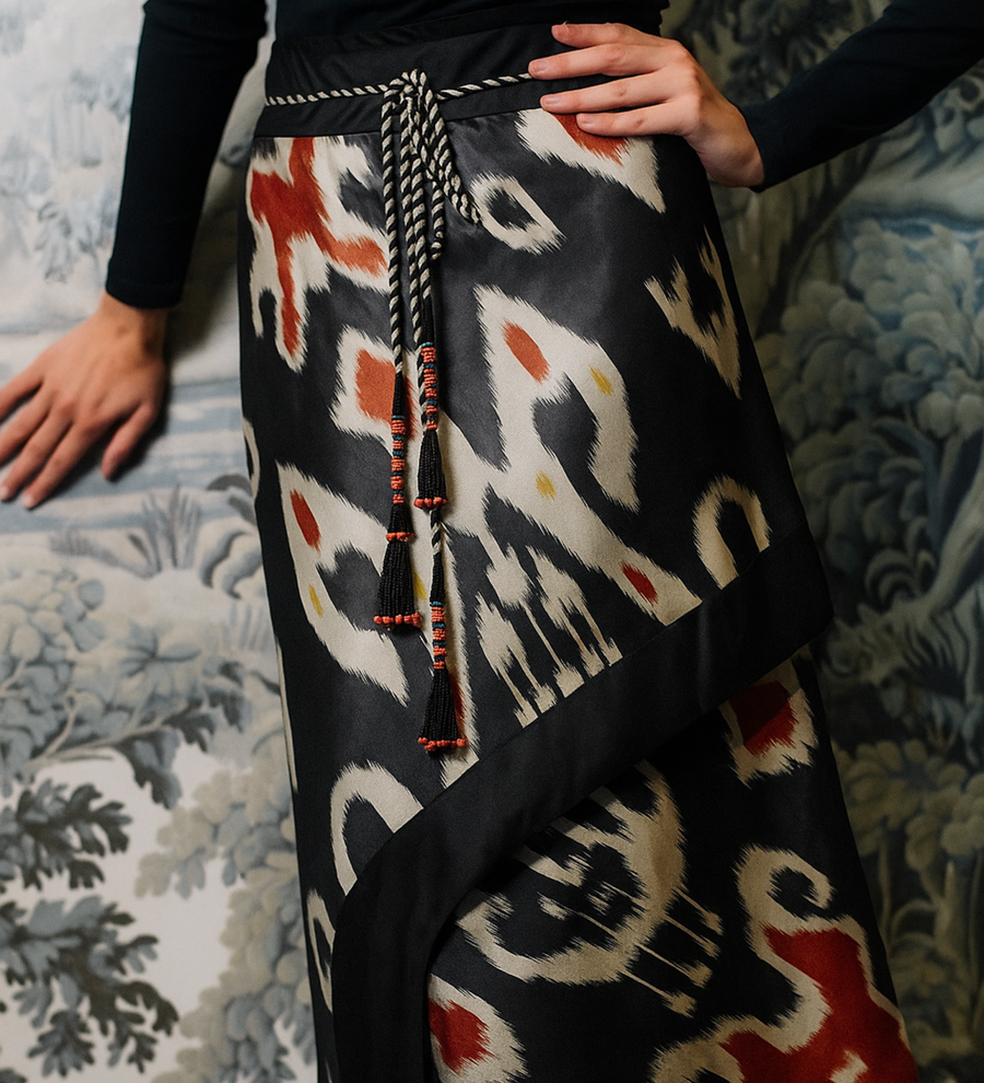 Ikat Combo Skirt
