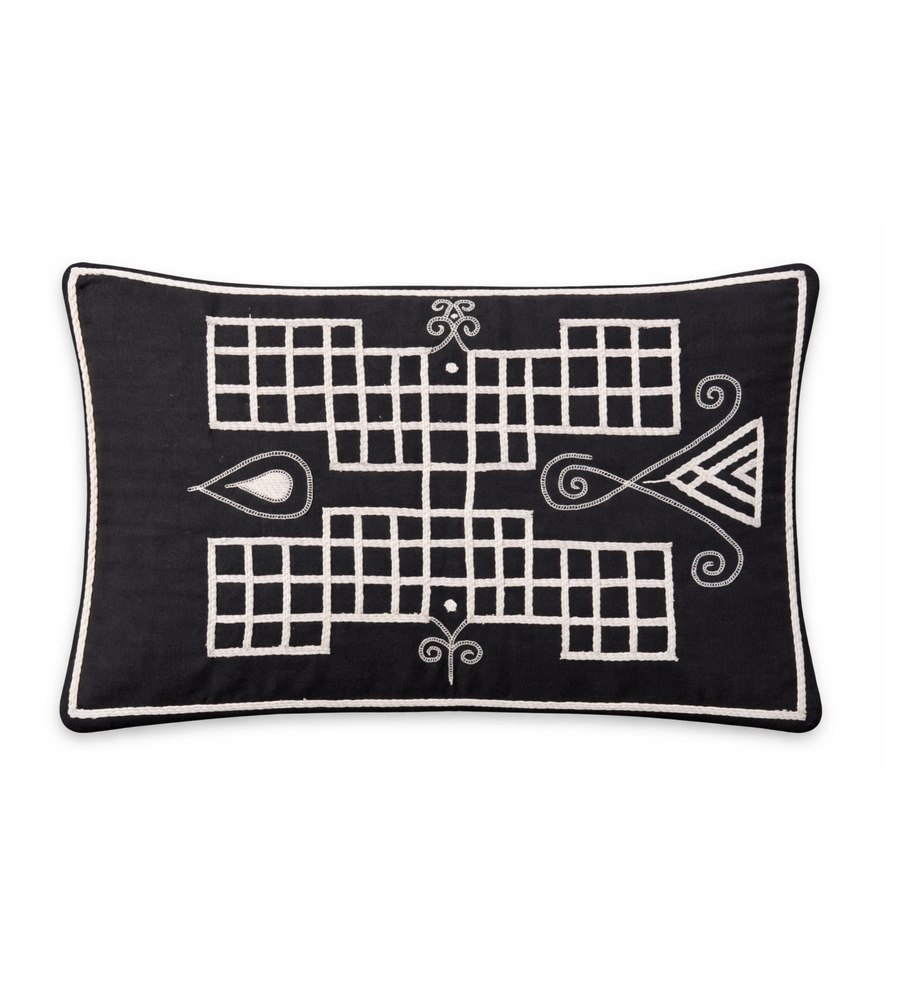 Adaeze Hausa Embroidered Pillow