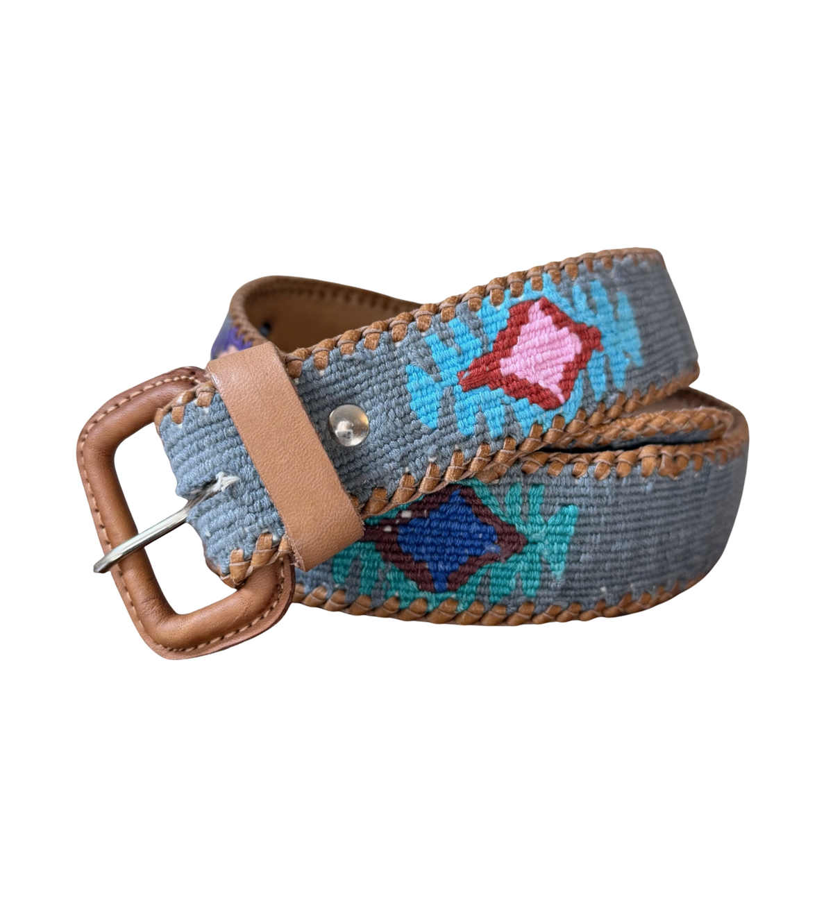 Handwoven Whip-Stitched Belt
