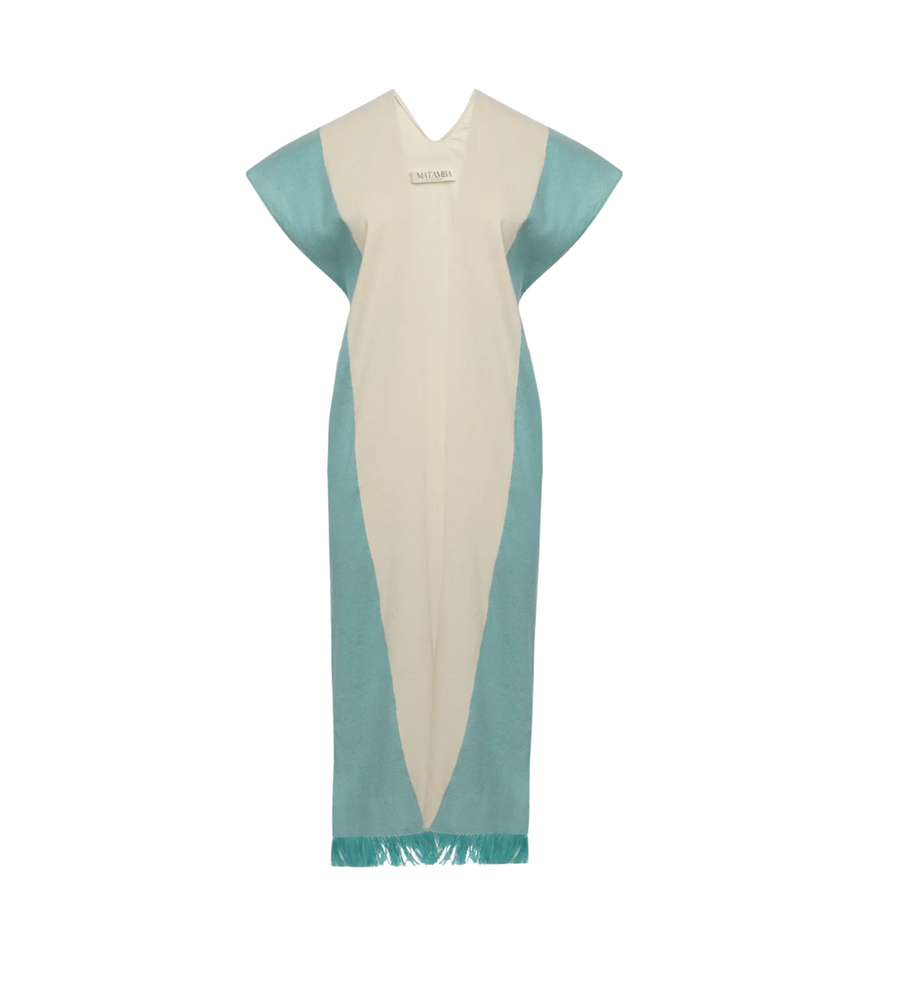 Duster Aqua and Cream