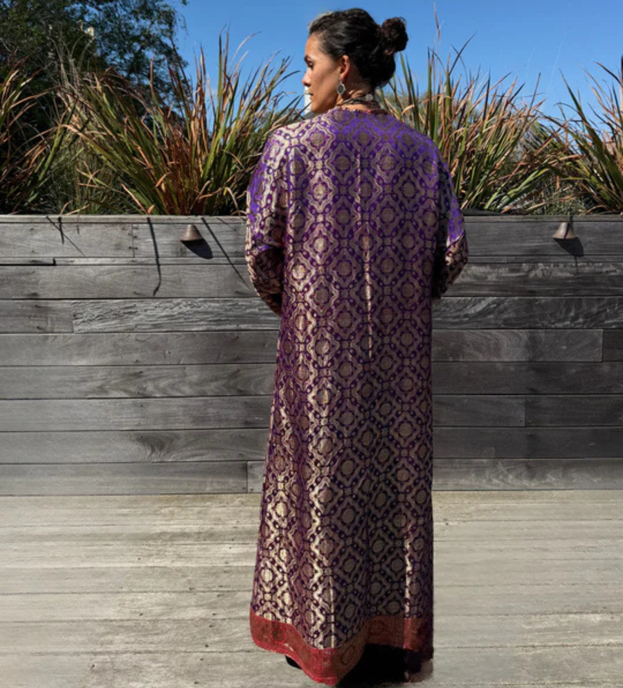 The Heritage Caftan Purple