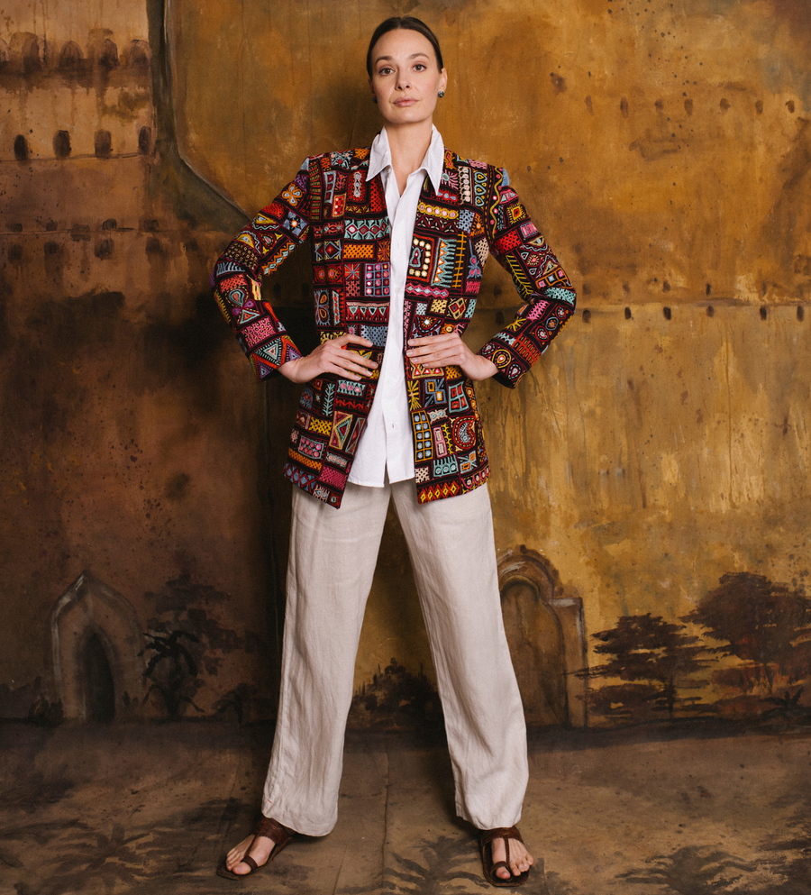 Rabari Hand Embroidered Jacket