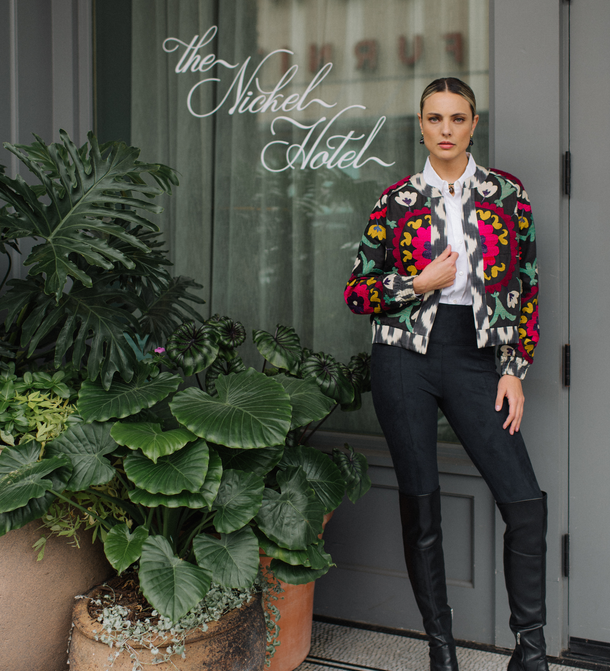 Vintage Suzani Bomber