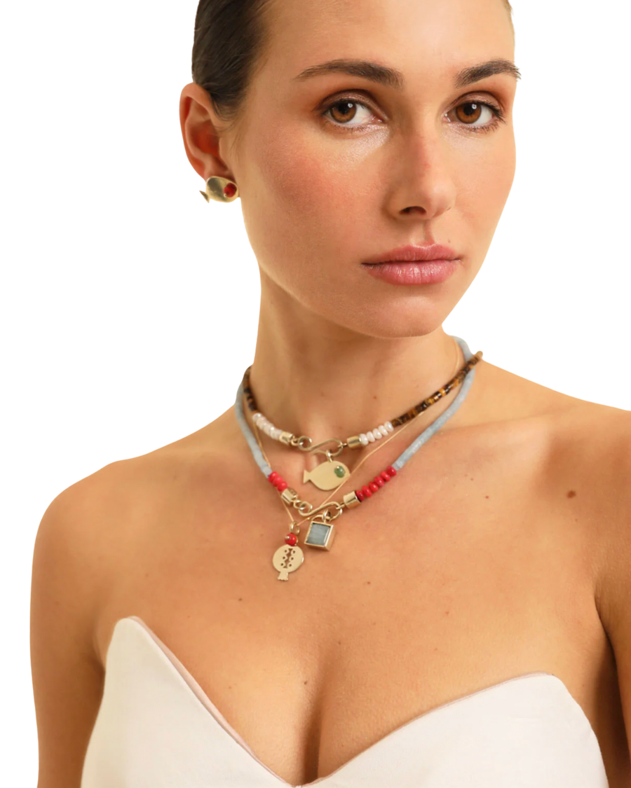 Rosa Beaded Necklace