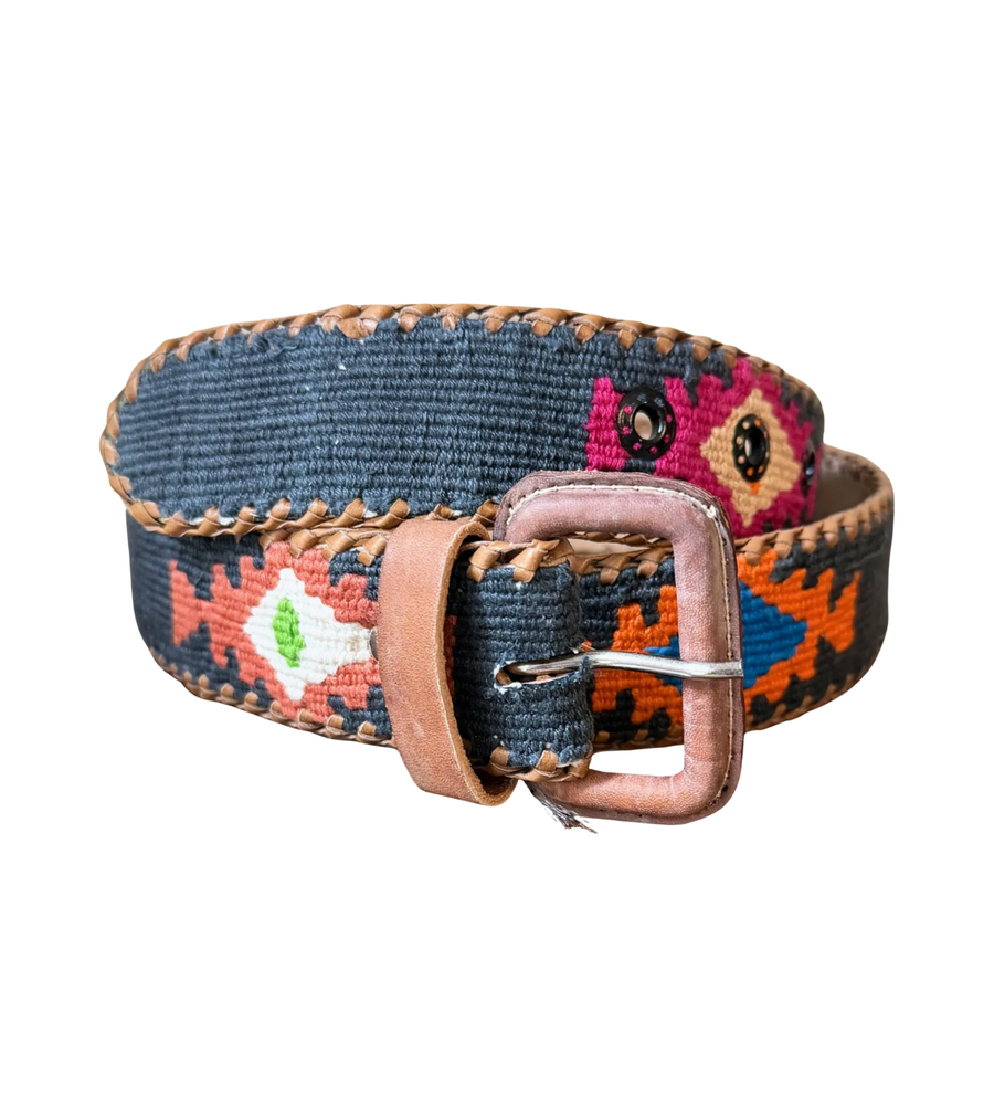 Handwoven Whip-Stitched Belt