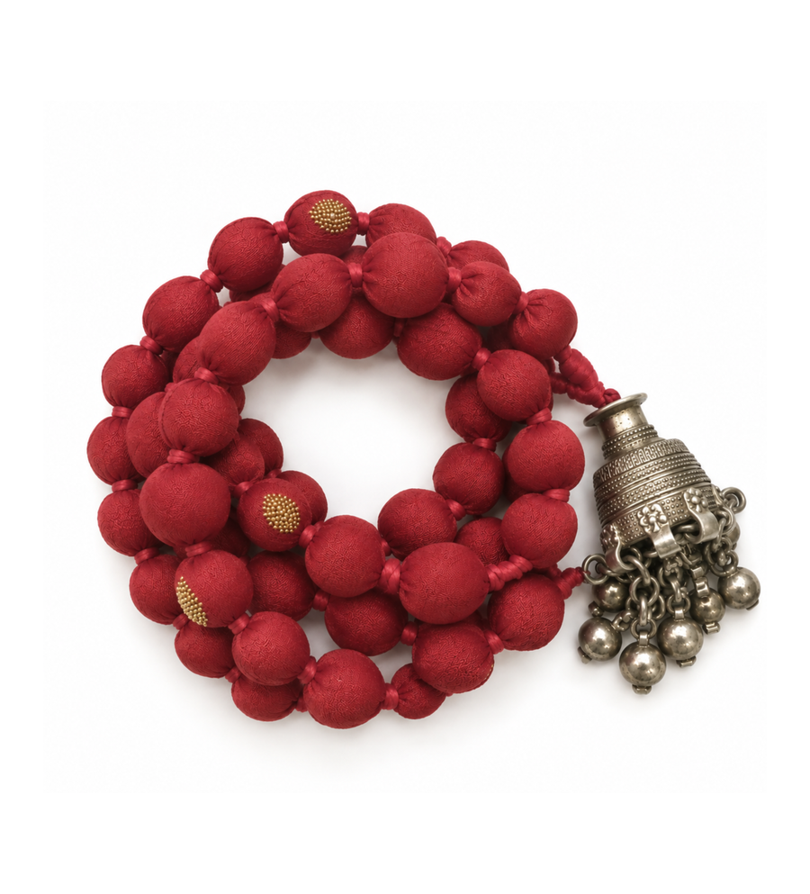 Jhumka Sari Necklace