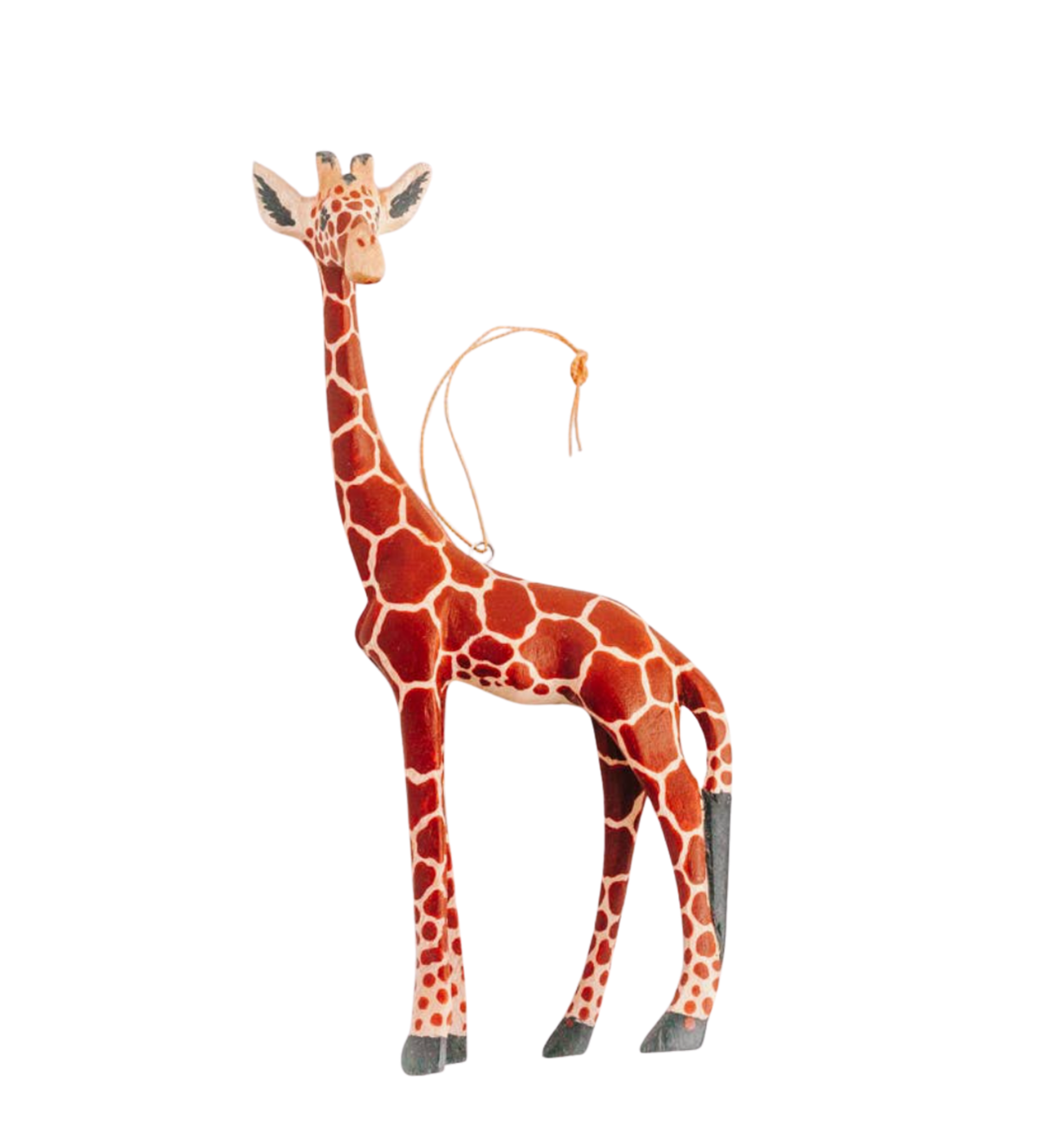 Hand-Carved Animal Ornament
