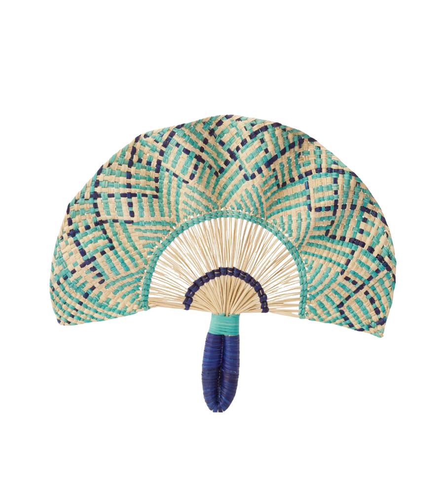 Toquilla Flat Hand Fan