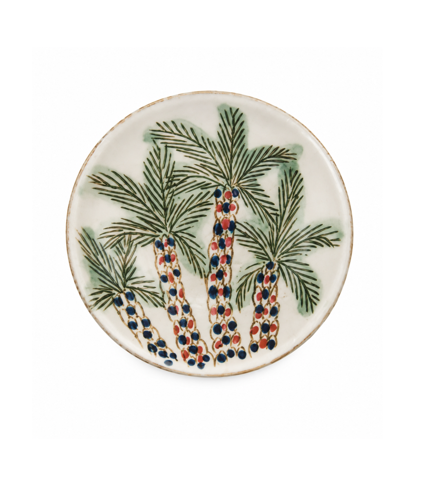 Nakhla Palms Bread Plate