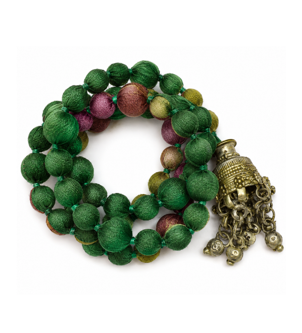 Jhumka Sari Necklace
