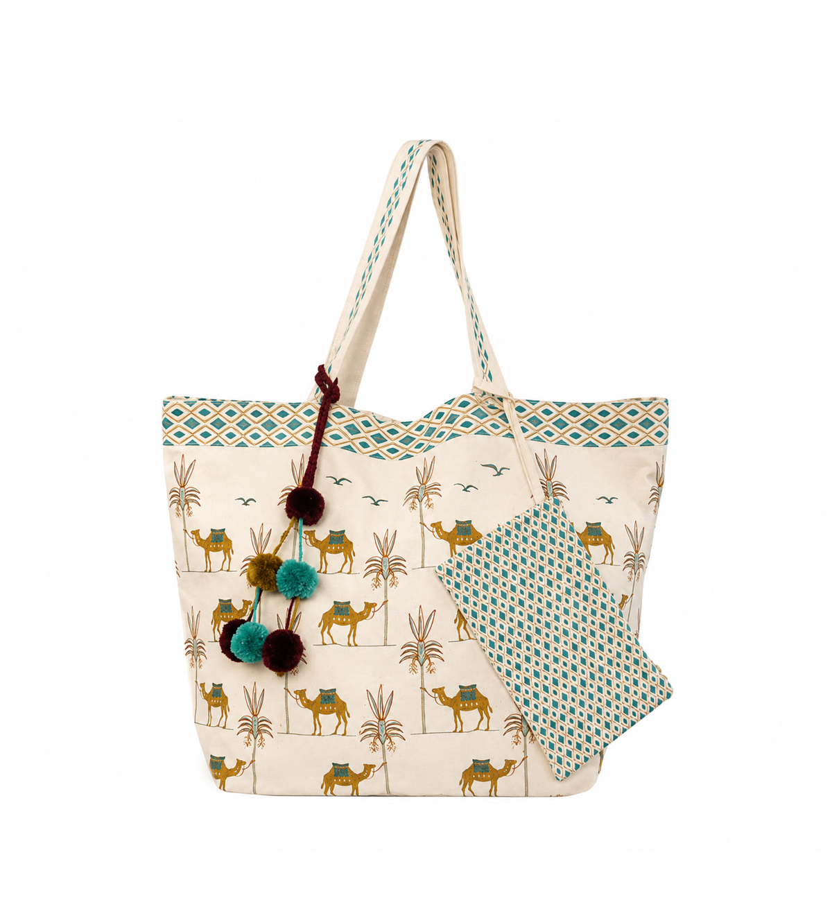 Beach Bag Camel Sand