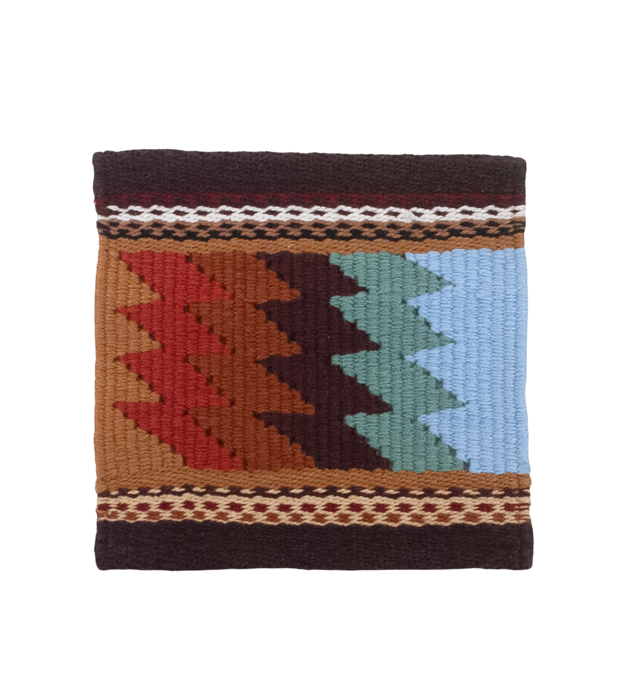 Handwoven Tapestry Coasters - Set of 4