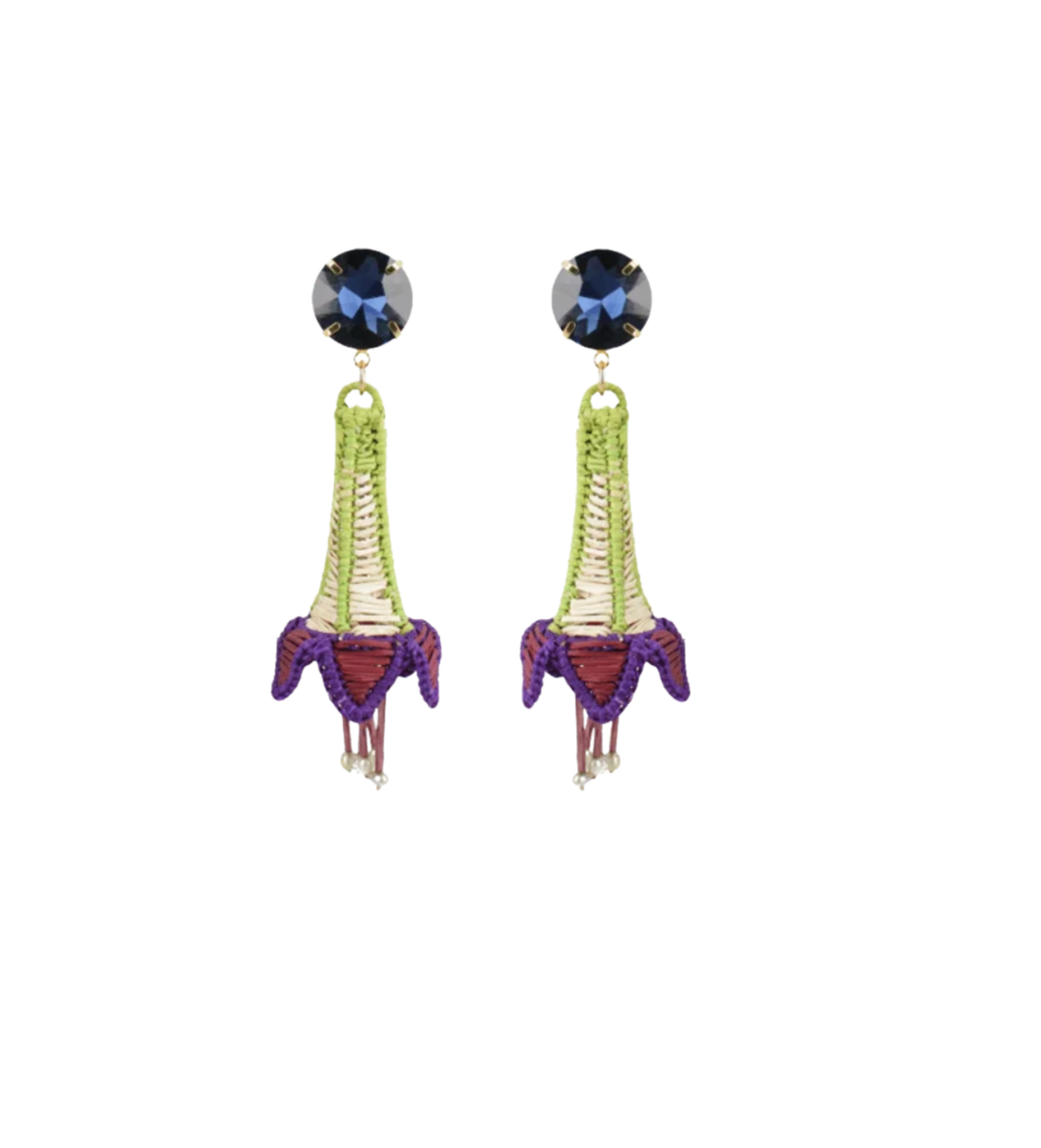 Moon Orchid Earrings