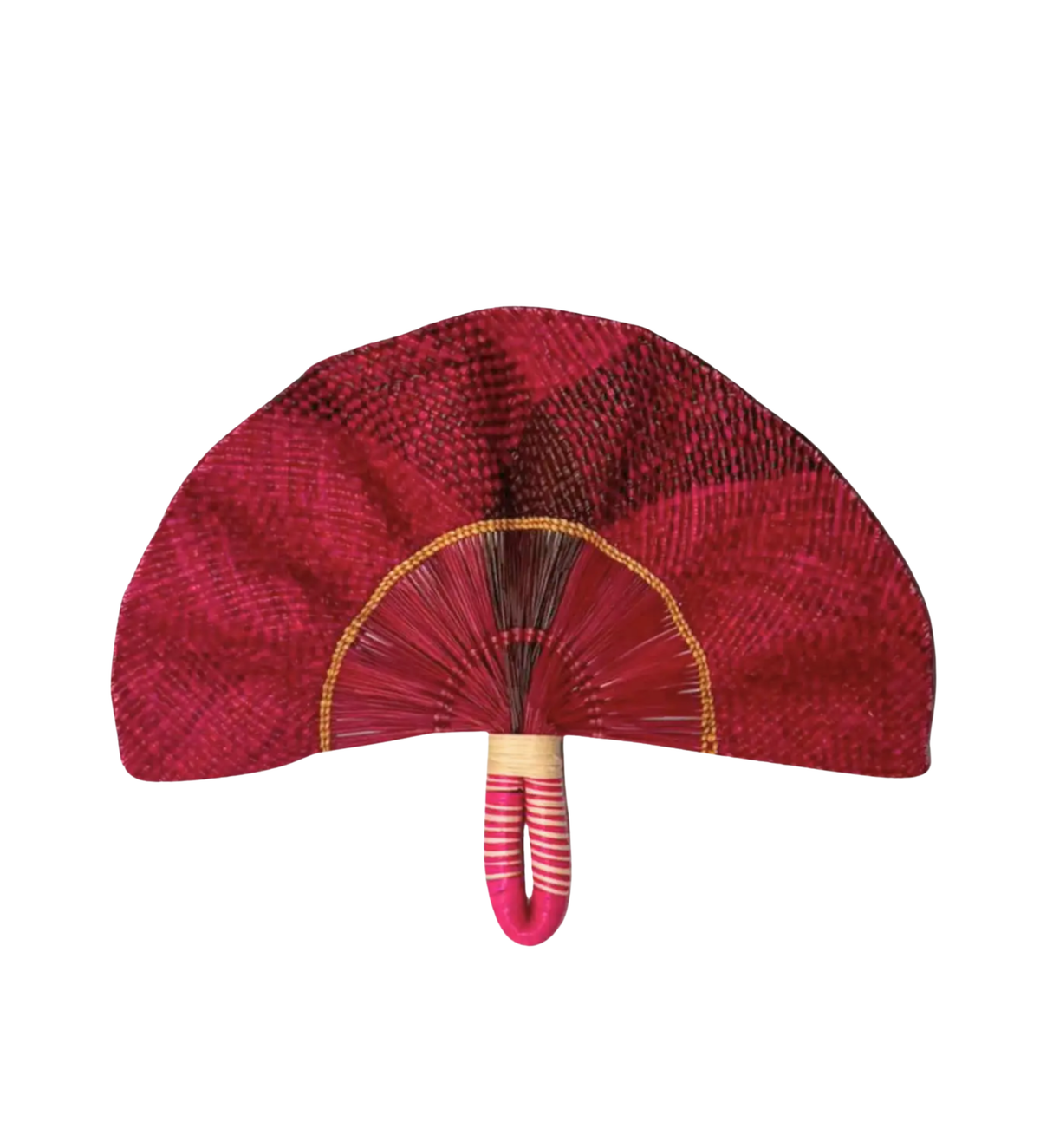 Toquilla Flat Hand Fan