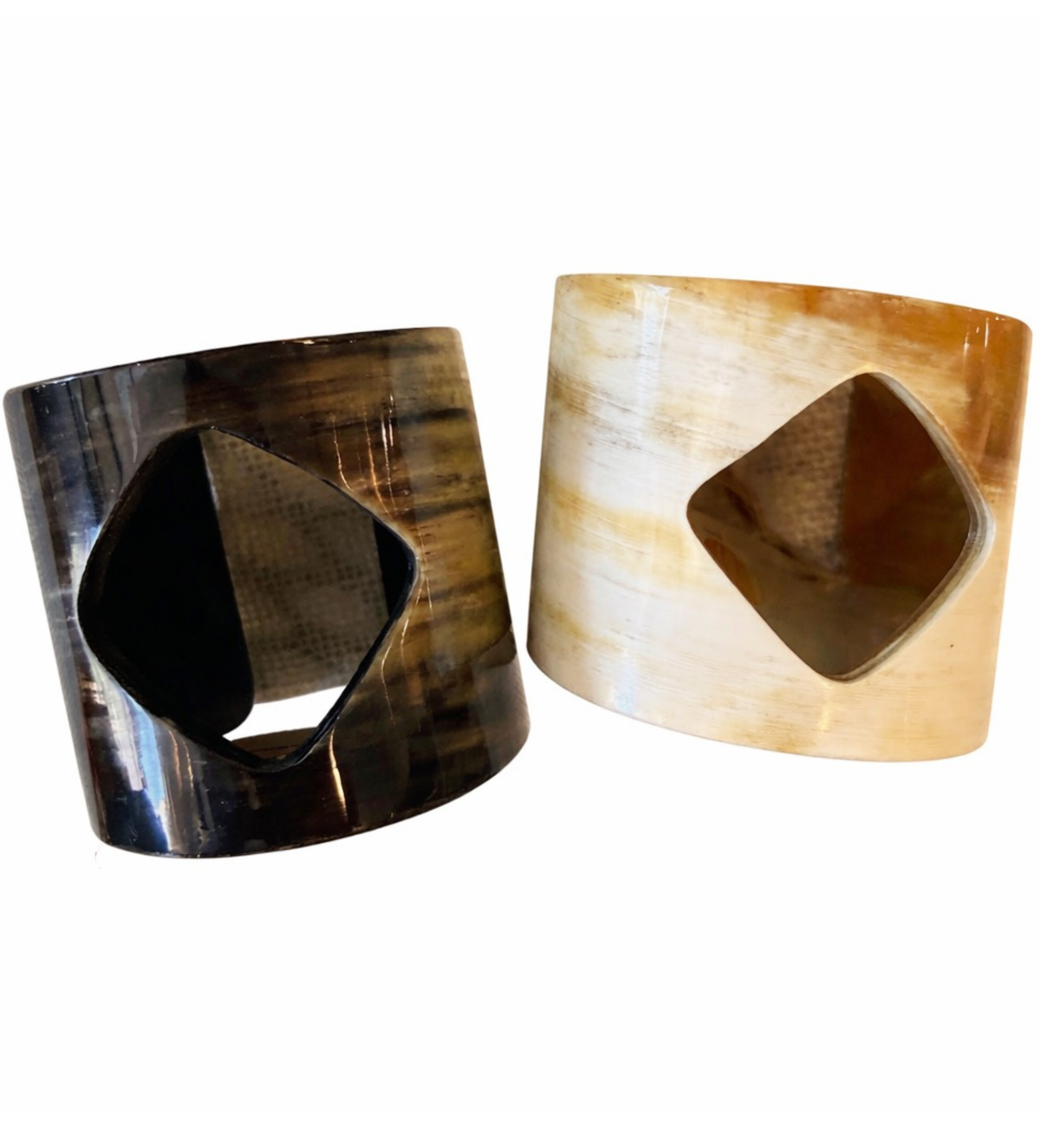 Cut Out Horn Bangle