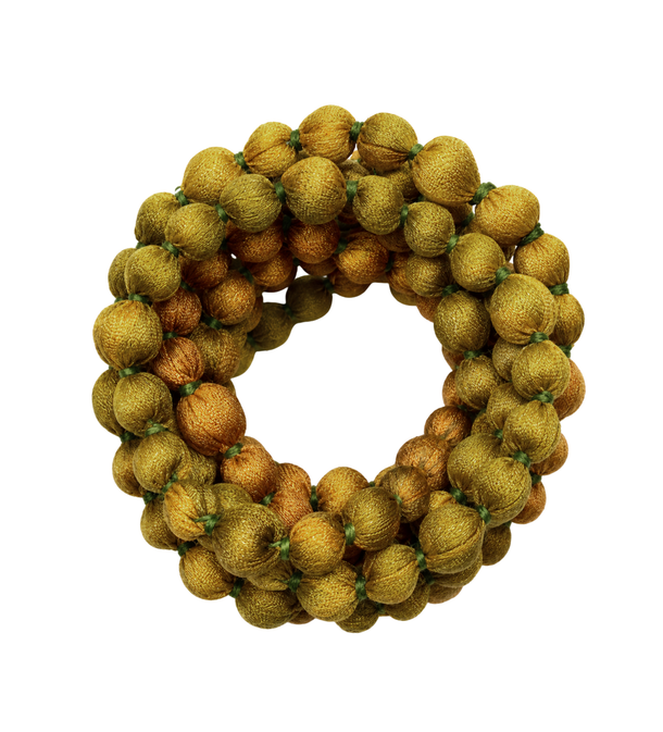 Sari Beaded Necklace- Single Strand