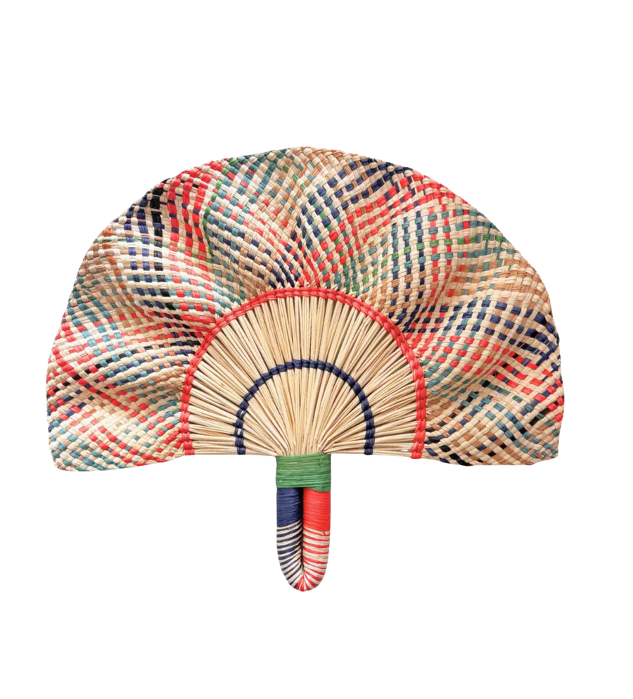 Toquilla Flat Hand Fan