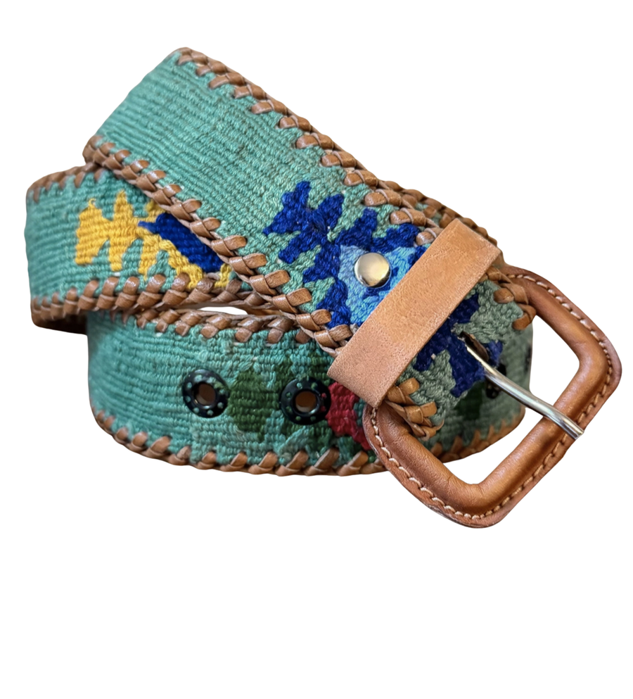 Handwoven Whip-Stitched Belt