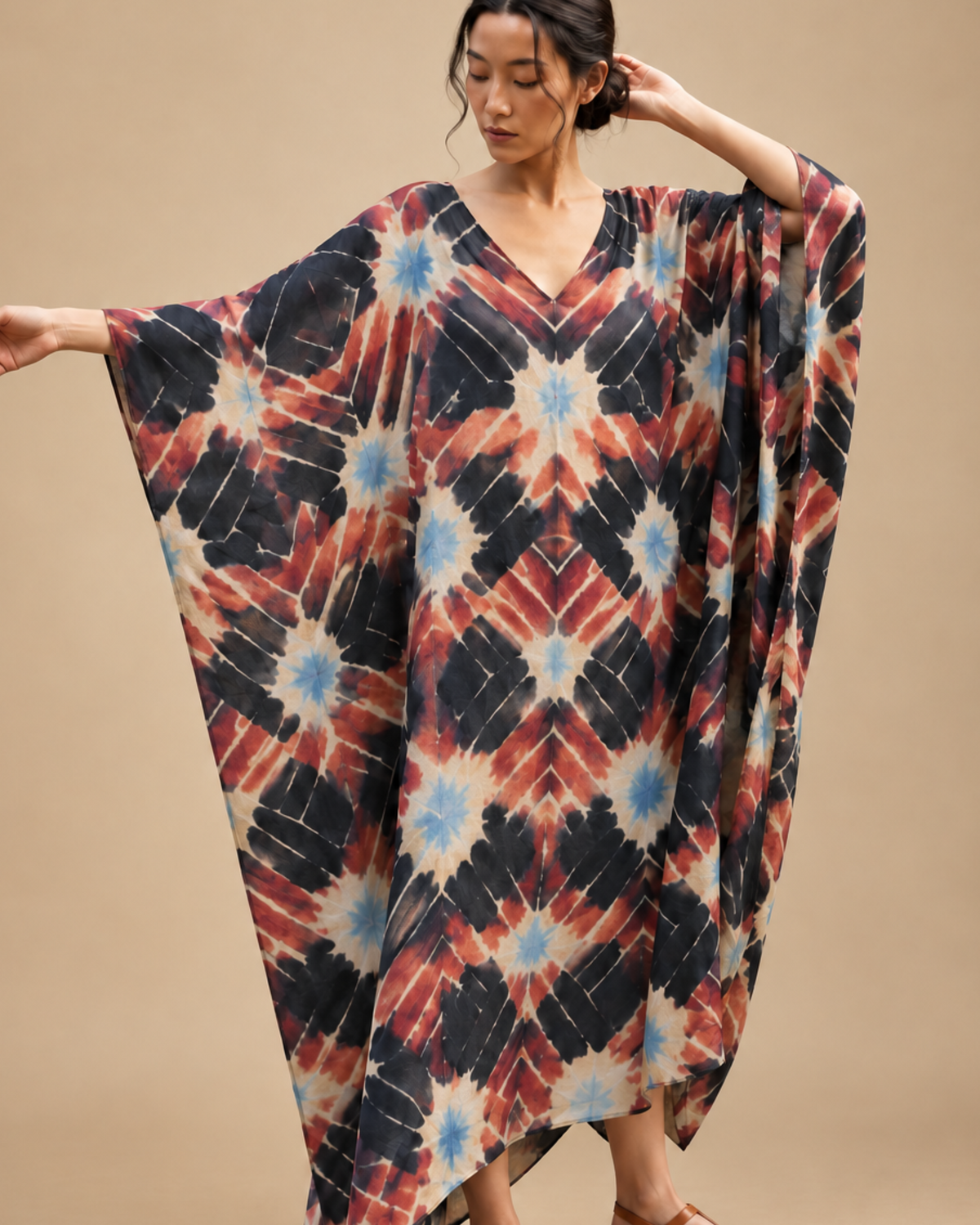 Indira Silk Caftan