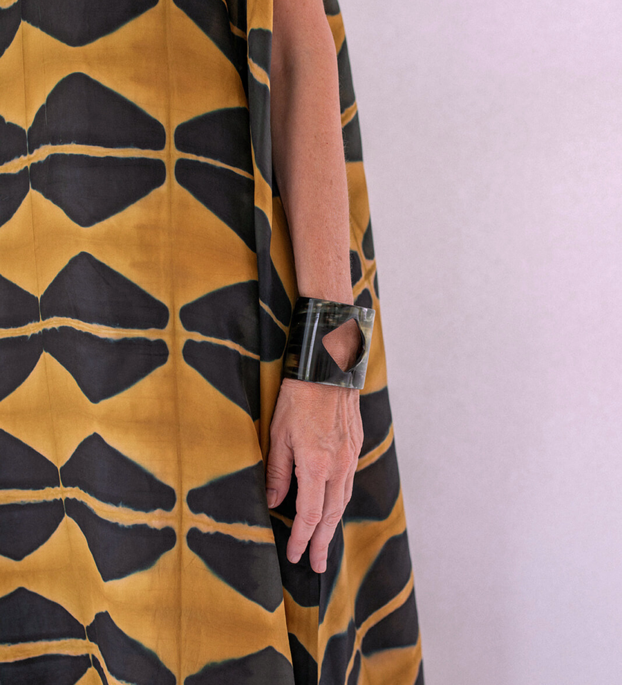 Cut Out Horn Bangle