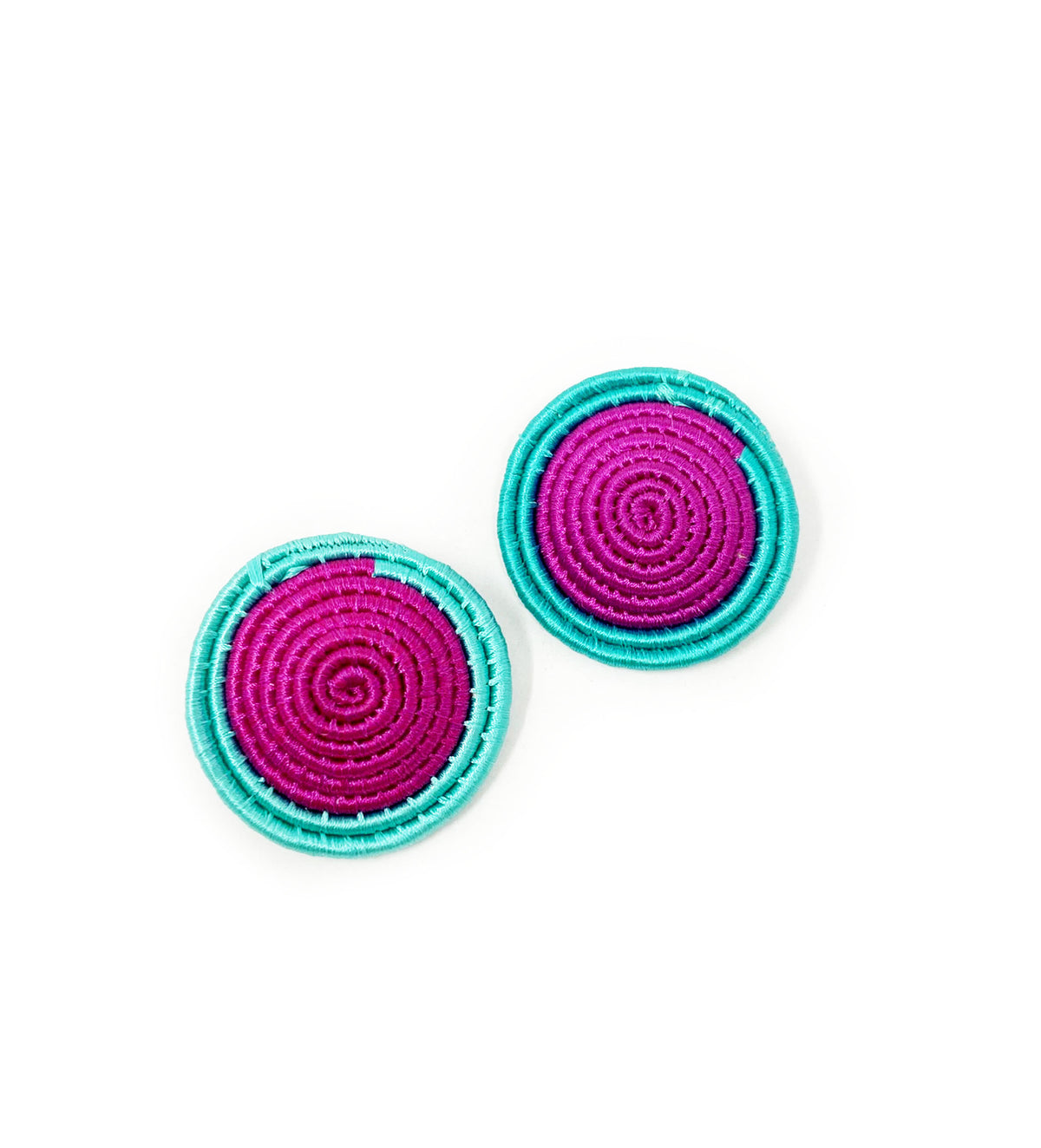 Basket Weave Hat Studs