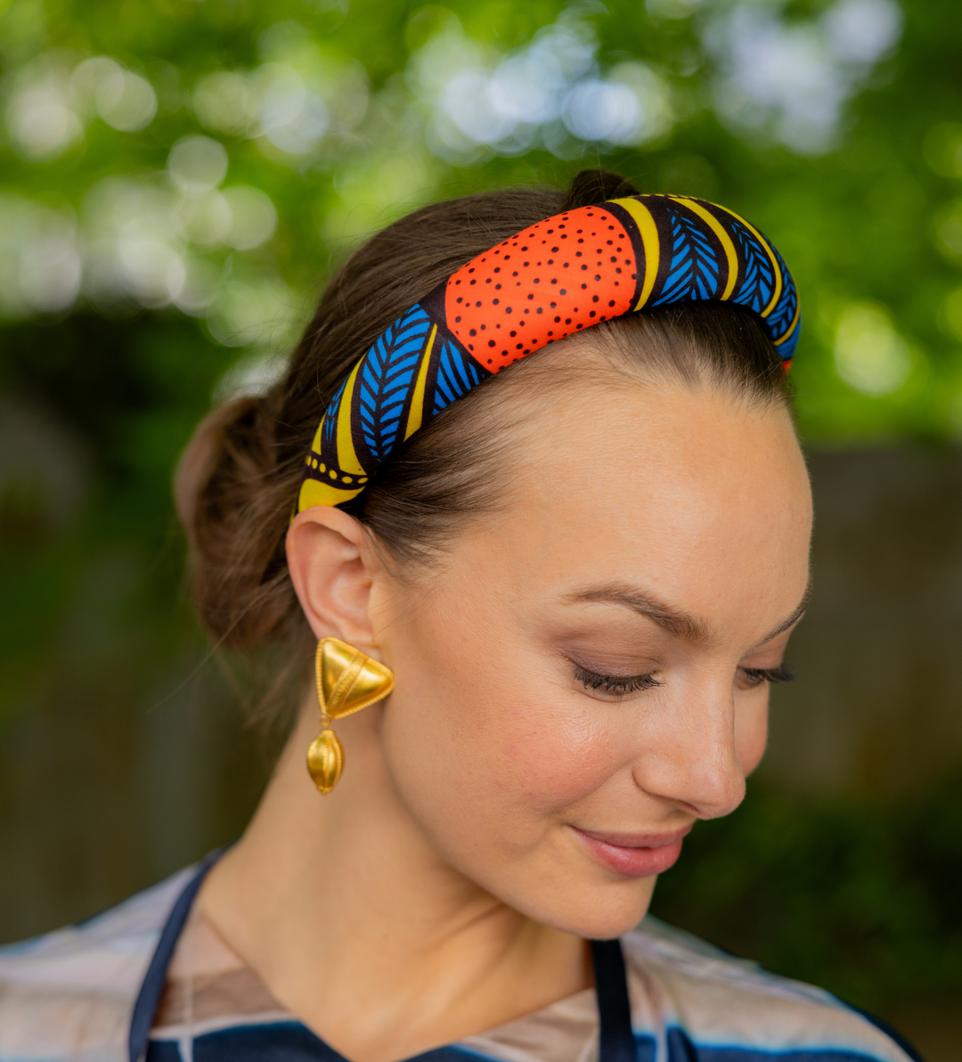 Bien Abye - African Print Headband – Ibu Movement display picture 3