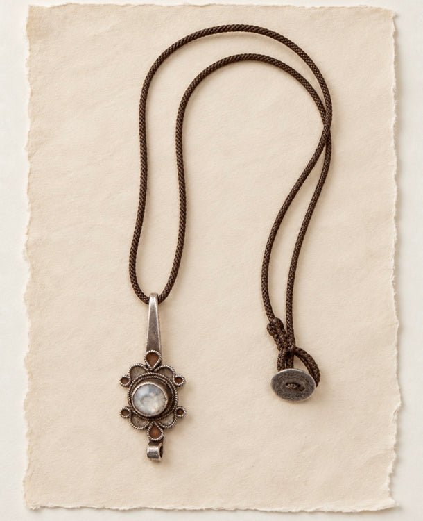 Quartz Charm Necklace
