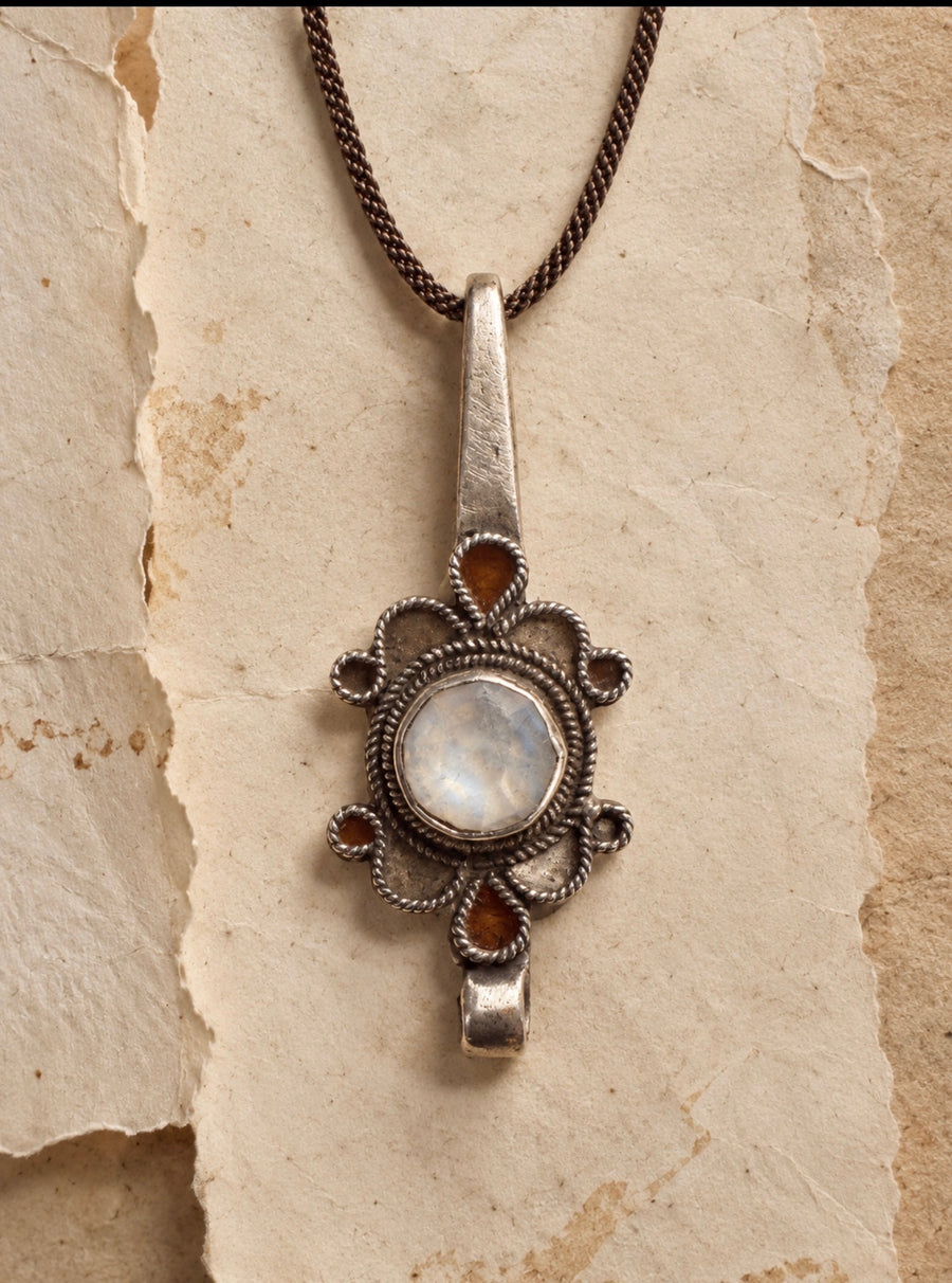 Quartz Charm Necklace