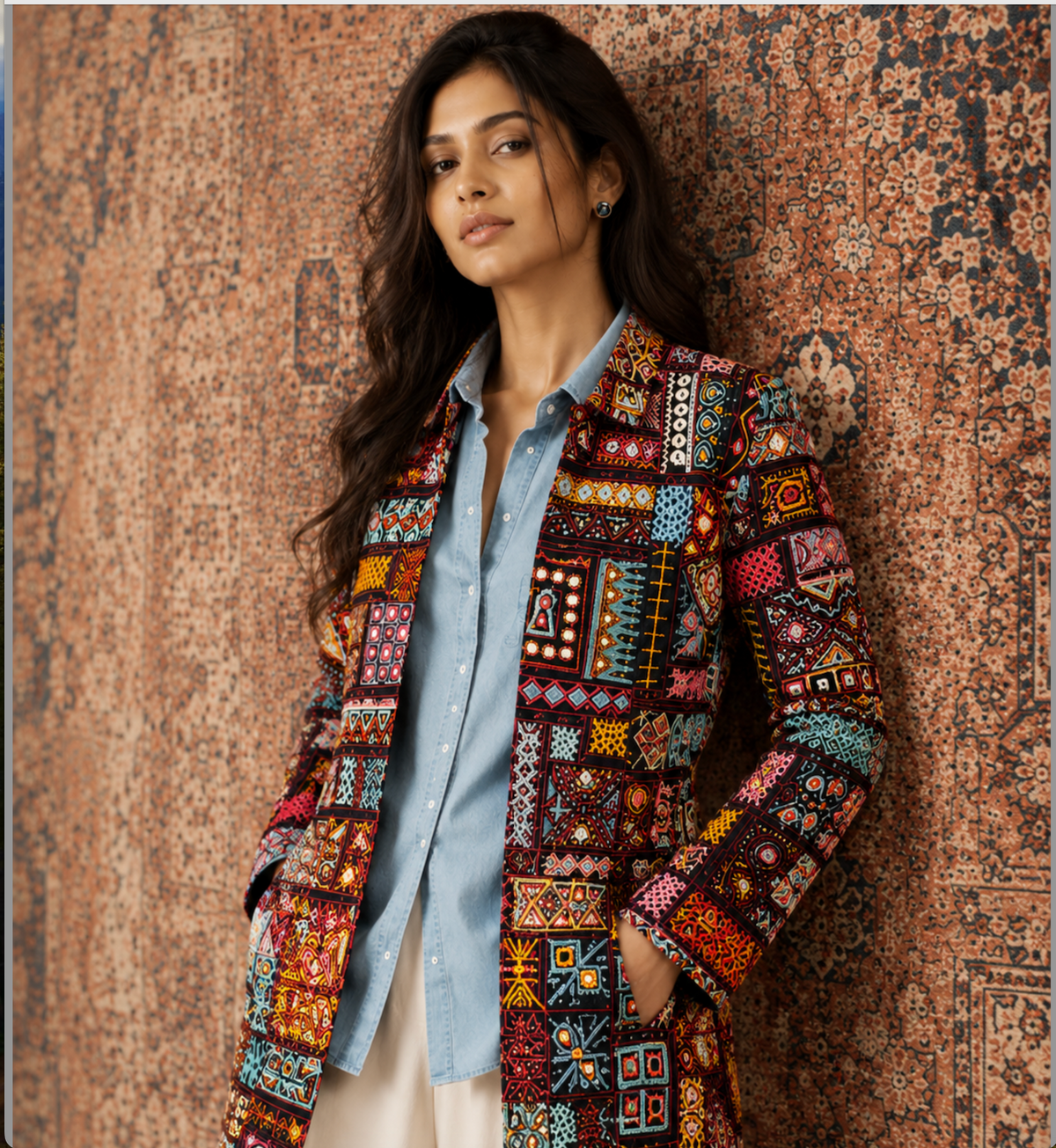 Rabari Hand Embroidered Jacket