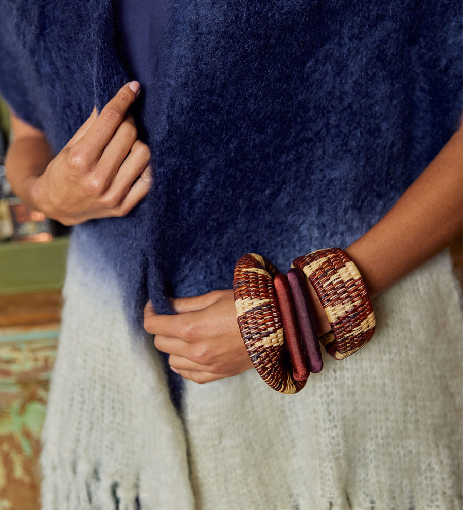 Nova Woven Bangle