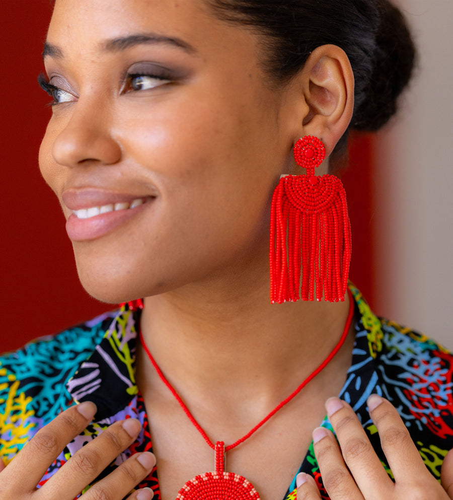 Large Kifungo Earrings