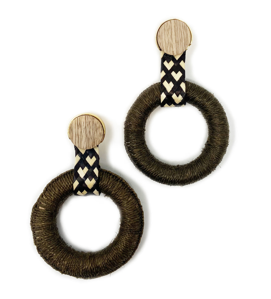 Maguey Hoop Earrings