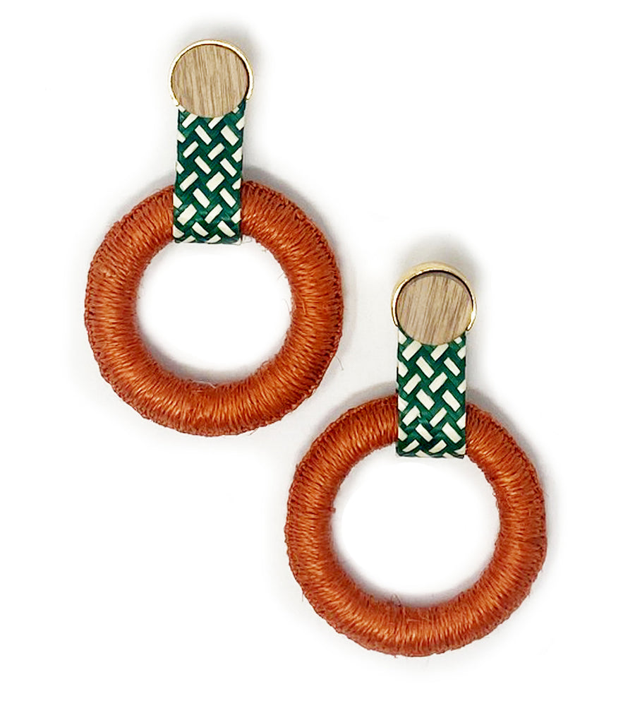 Maguey Hoop Earrings
