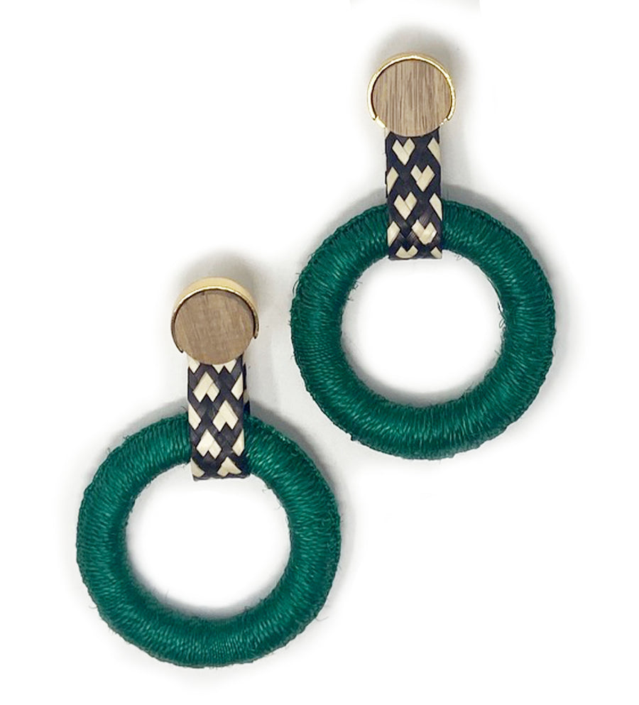 Maguey Hoop Earrings