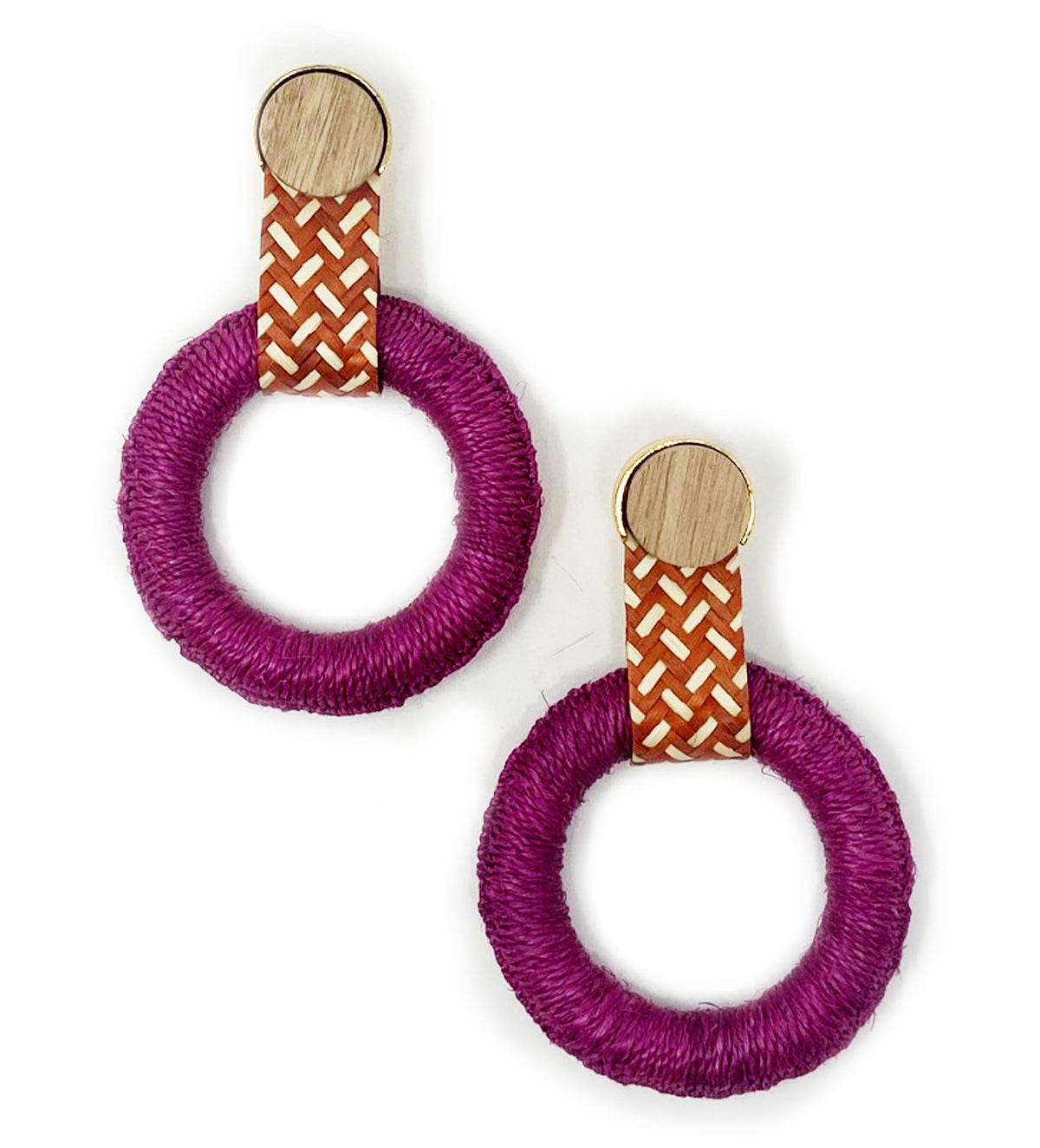 Maguey Hoop Earrings