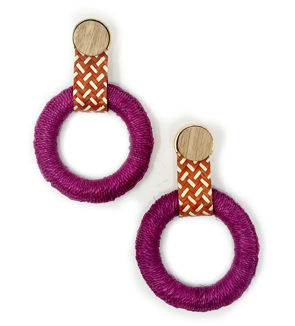 Maguey Hoop Earrings
